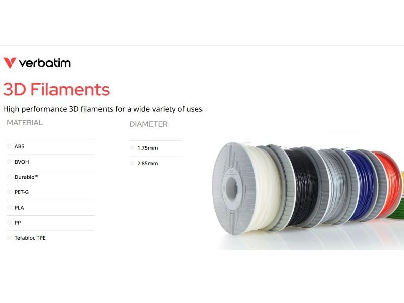 Verbatirn-europe.com looking for high performance 3D filaments vendor Verbatirn-europe.com looking for high performance 3D filaments vendor